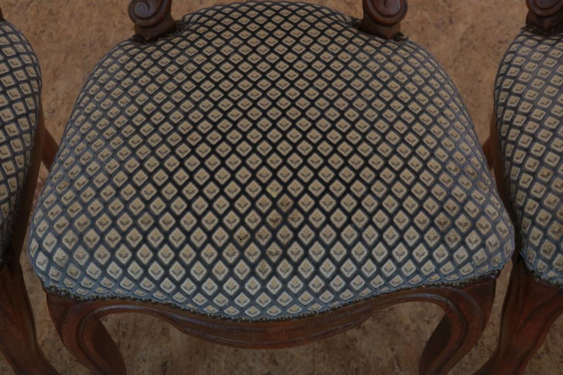 Serie van 3 Biedermeier stoelen - Bild 3 aus 3