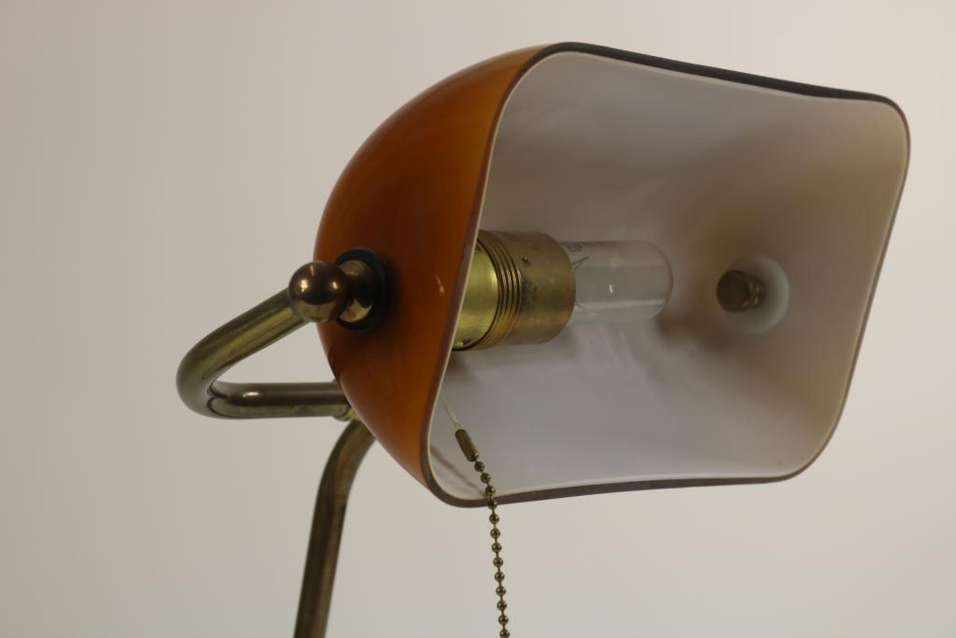 Koperen bureaulamp - Image 2 of 4
