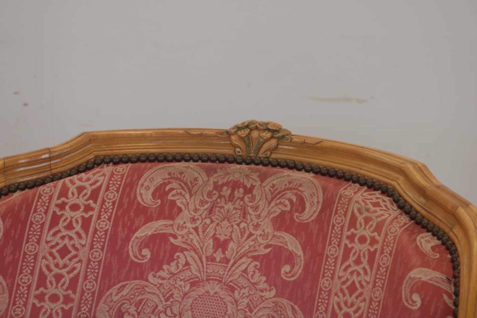 Mahonie Louis XV-stijl armstoel - Image 3 of 4