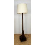 Mahonie Amsterdamse school lamp