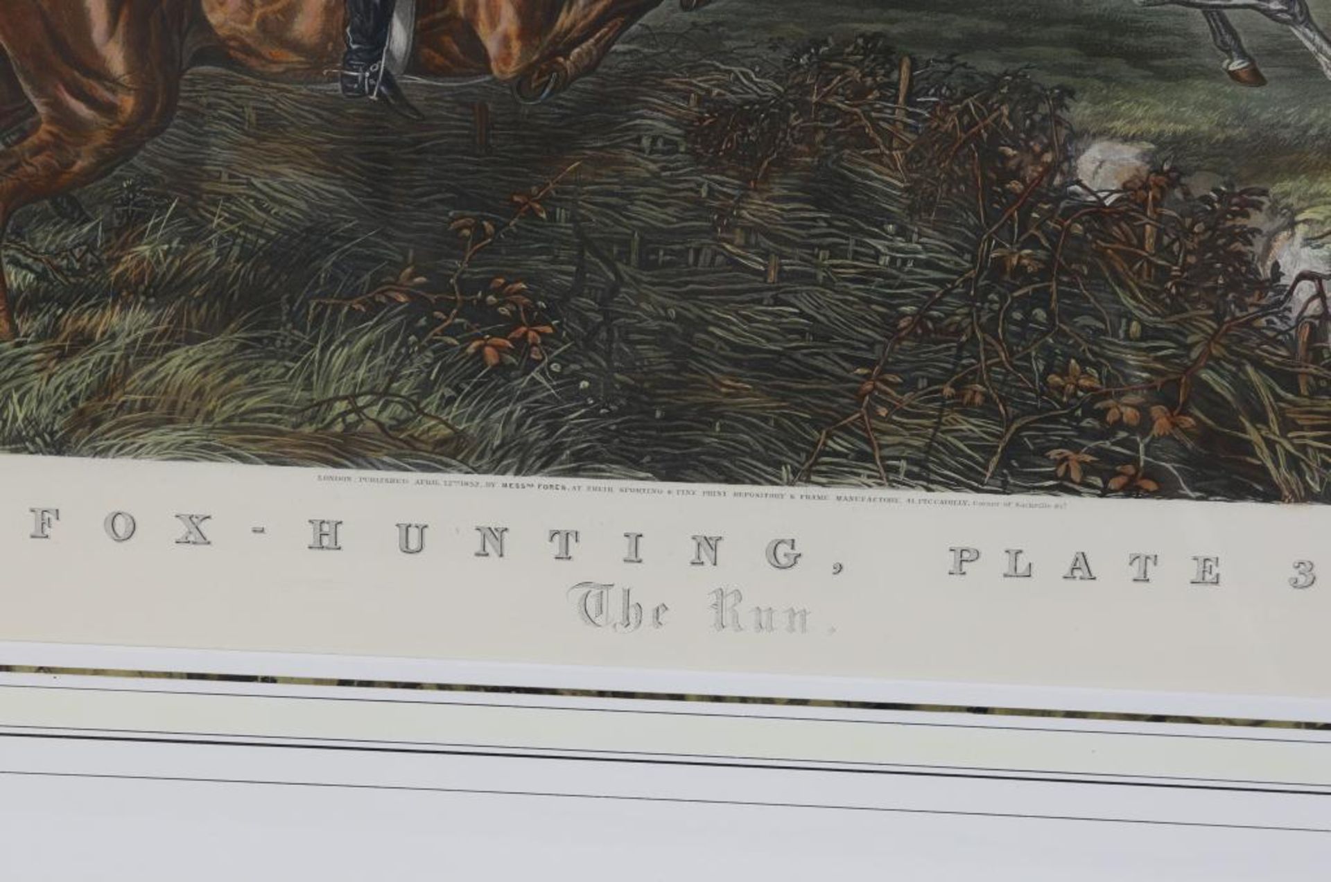 Gravure; Fox Hunting - Bild 2 aus 4