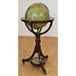 Cruchley's Terrestrische vloer globe