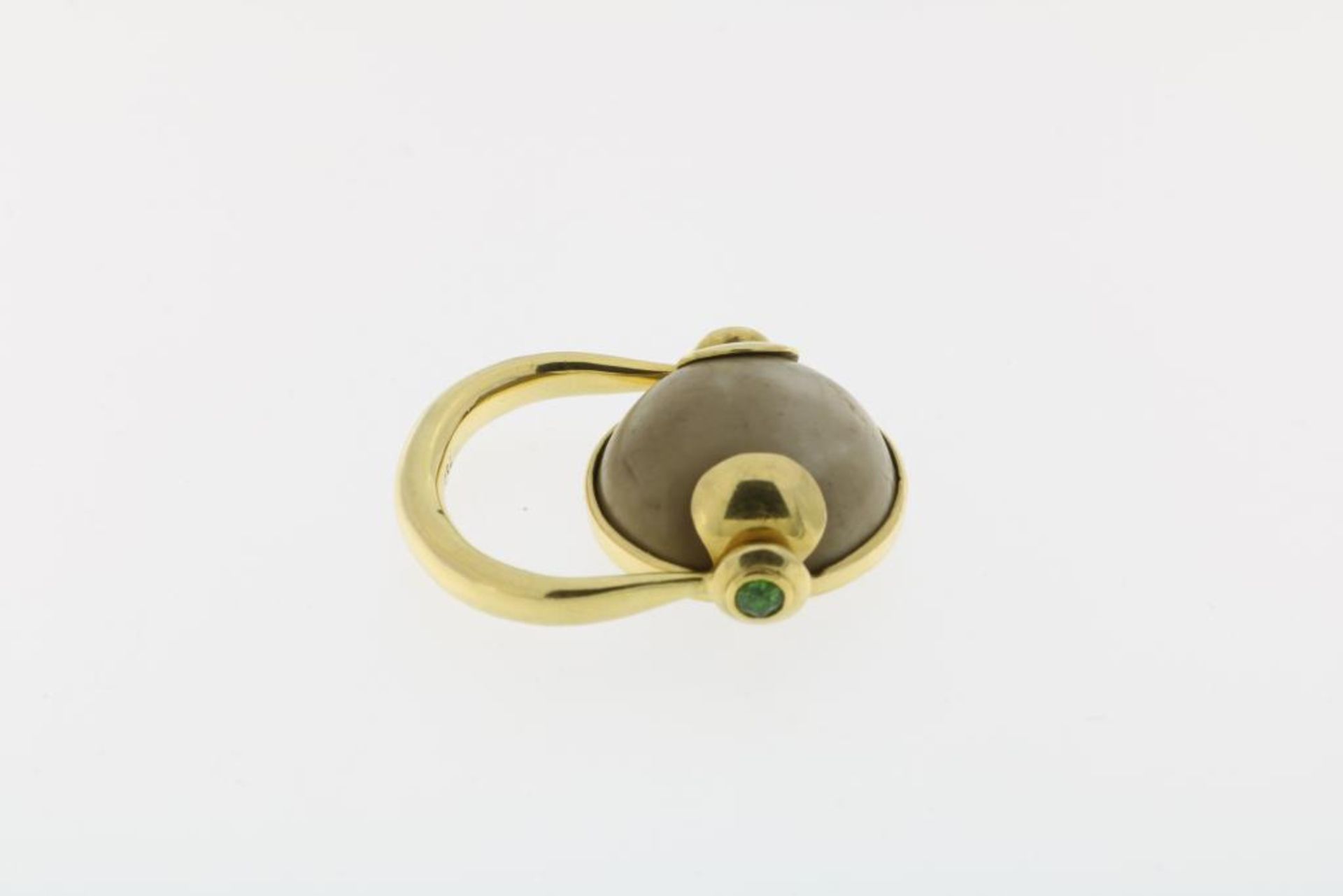 Geelgouden ring met antieke intaglio - Bild 6 aus 7