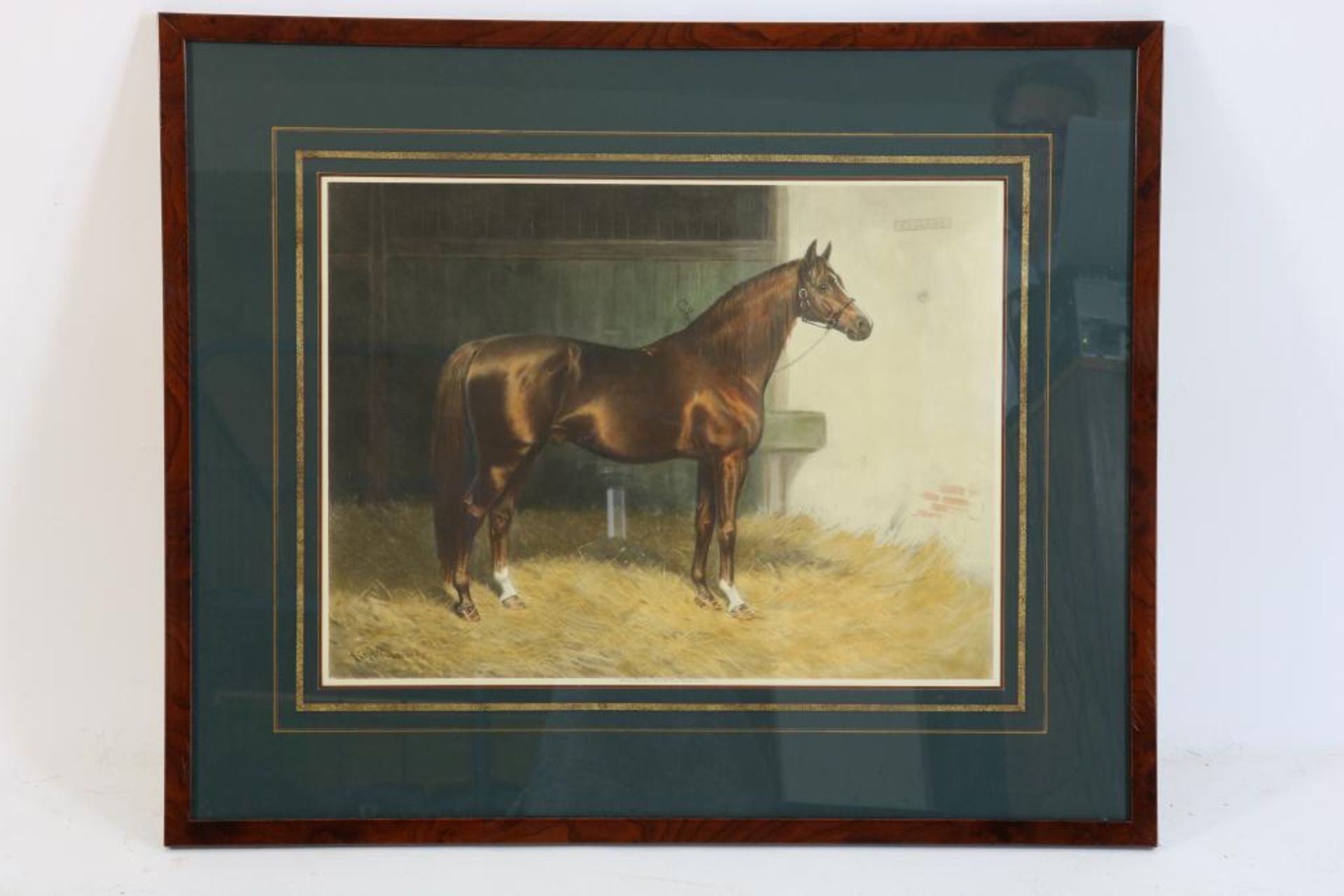Chavell, A. Portret van paard - Bild 2 aus 3