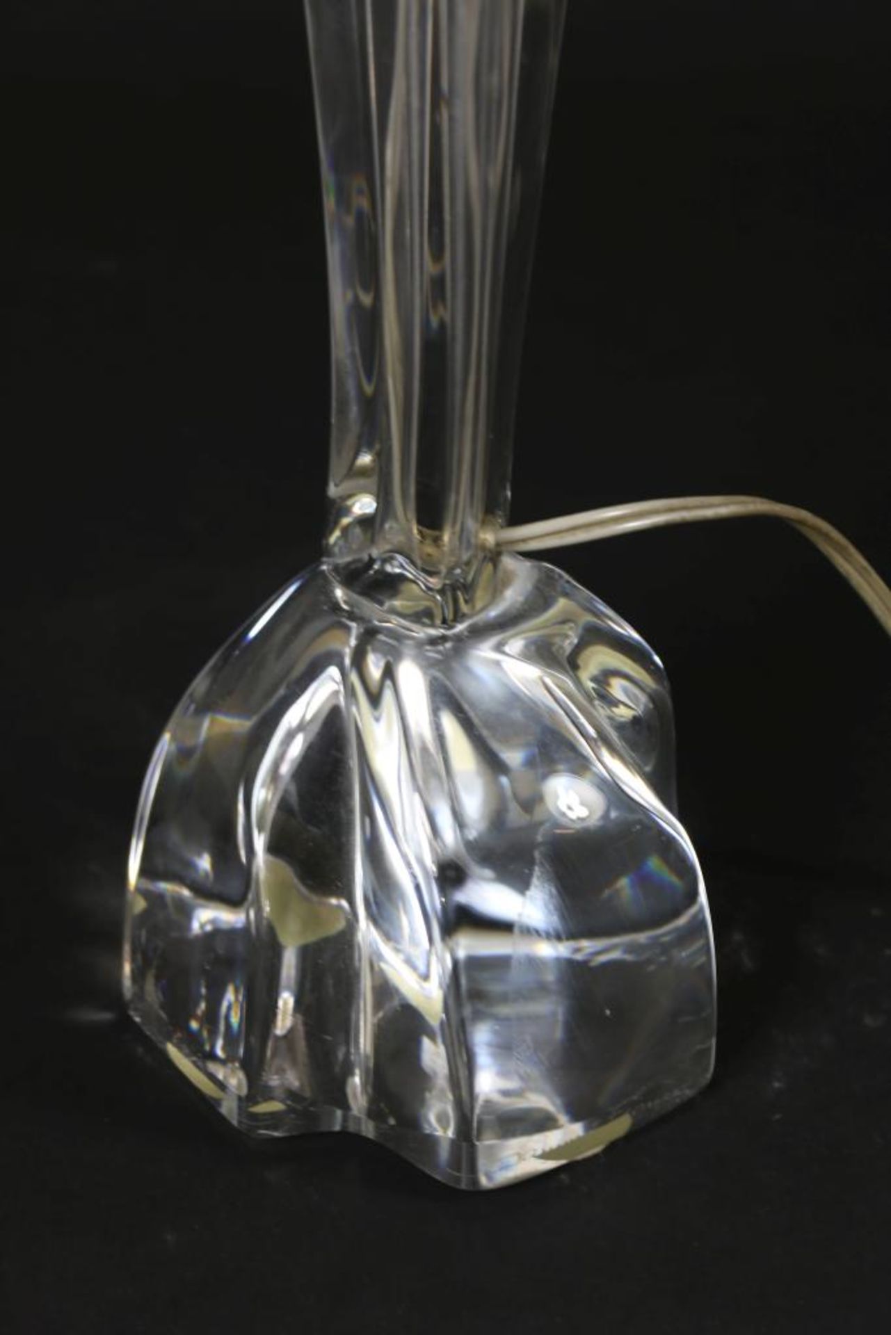 Dikglazen design lamp, Daum - Image 3 of 5