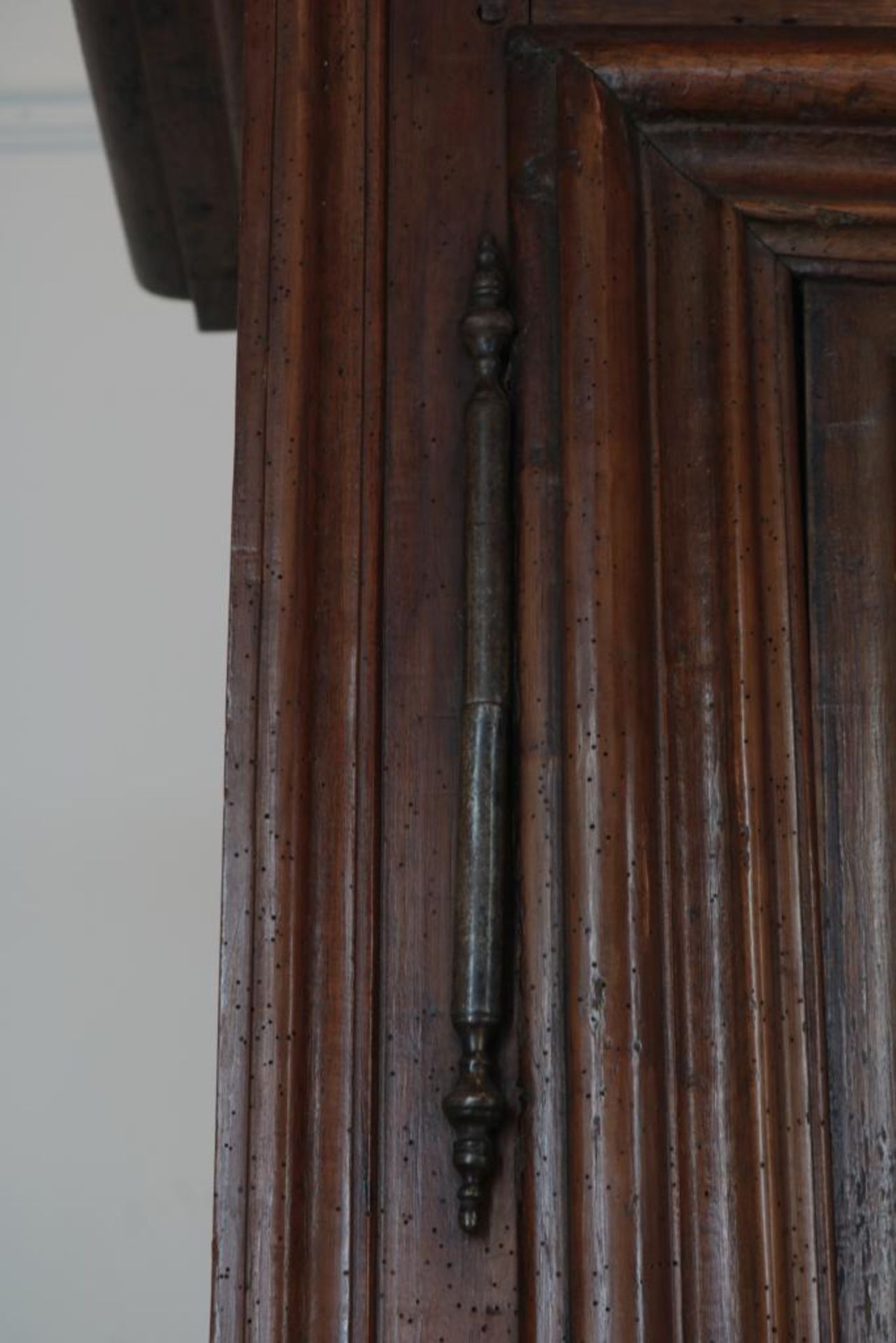 Eiken Bretonse linnenkast met 2 deuren - Bild 4 aus 8