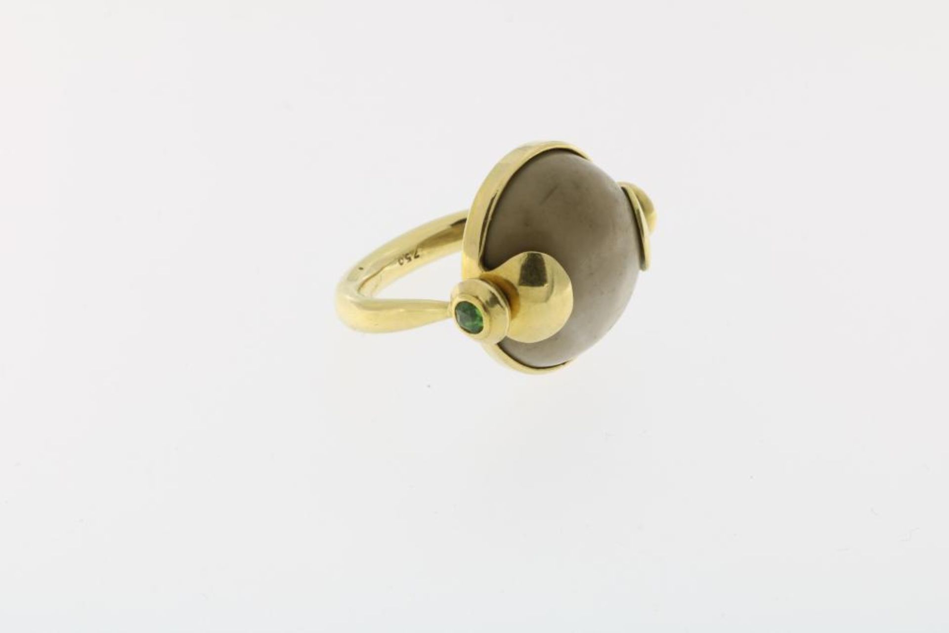 Geelgouden ring met antieke intaglio - Bild 2 aus 7