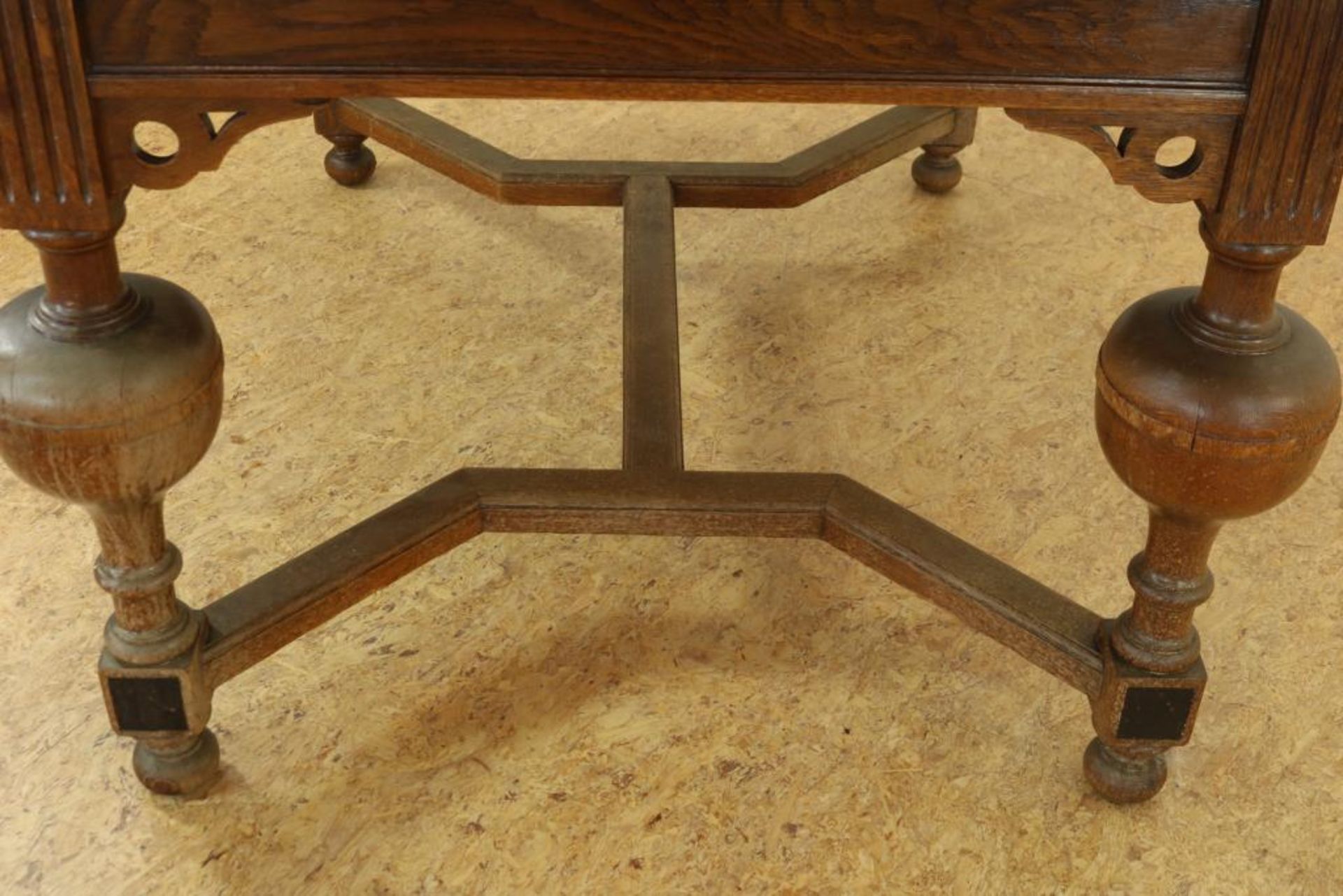 Eiken Renaissance-stijl tafel - Bild 2 aus 4