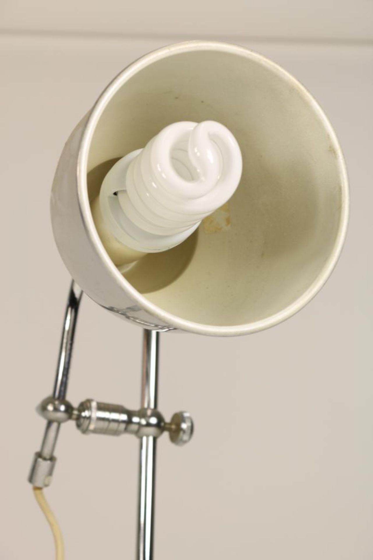 Verchroomde bureaulamp met verstelbare - Image 2 of 4
