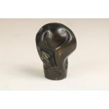 Bronzen Art Deco lakstempel