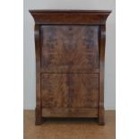 Mahonie secretaire abattant