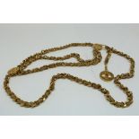 CHANEL costume jewellery riem/ collier
