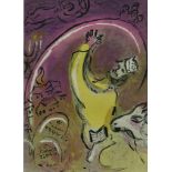 Chagall, naar. Compositie met koning