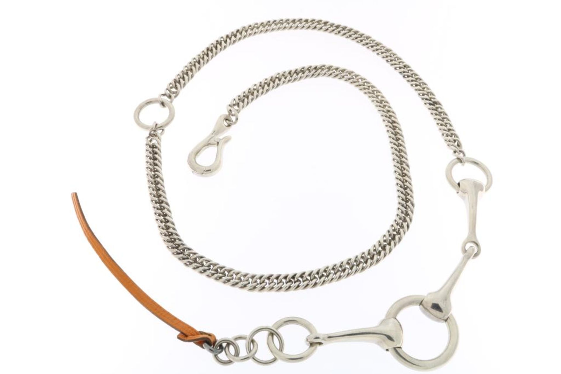 Hermes collier met paardenbits, in doos - Bild 2 aus 4