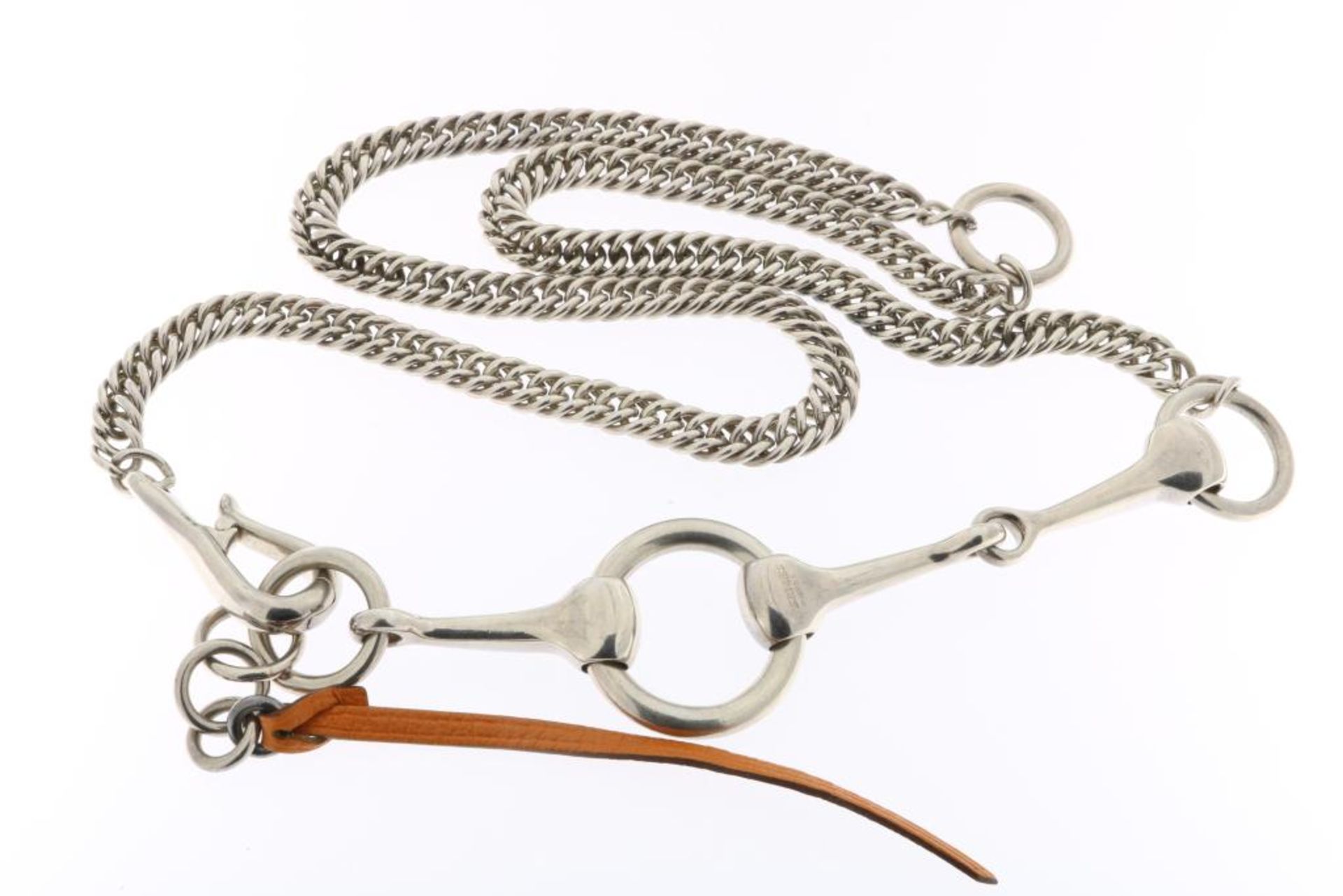 Hermes collier met paardenbits, in doos - Bild 4 aus 4