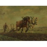 Westerop, Wilhelm, ploegende boer, doek