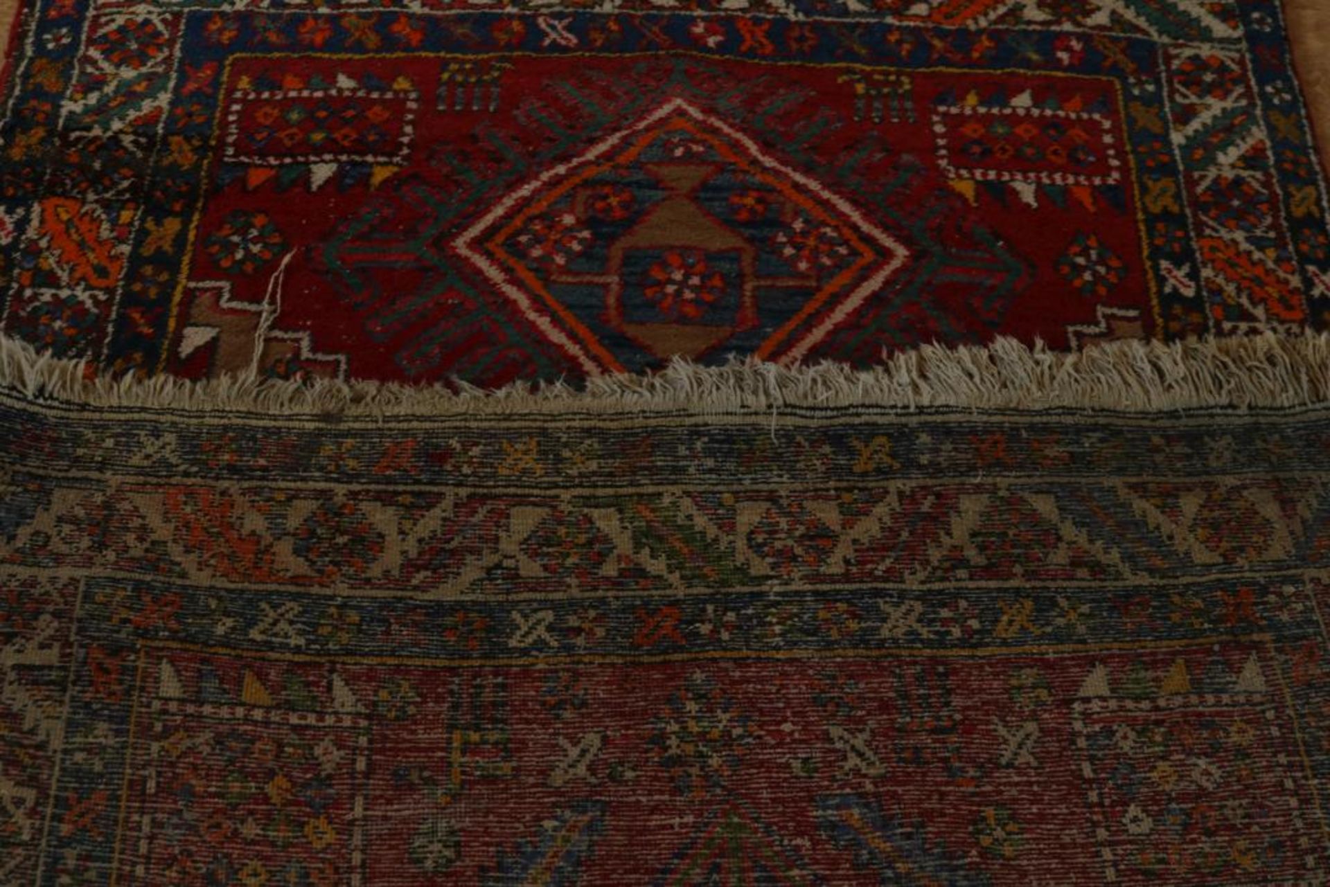 Tapijt, Shiraz loper 425 x 120 cm. - Bild 3 aus 3