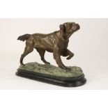 Gipsen sculptuur: jachthond