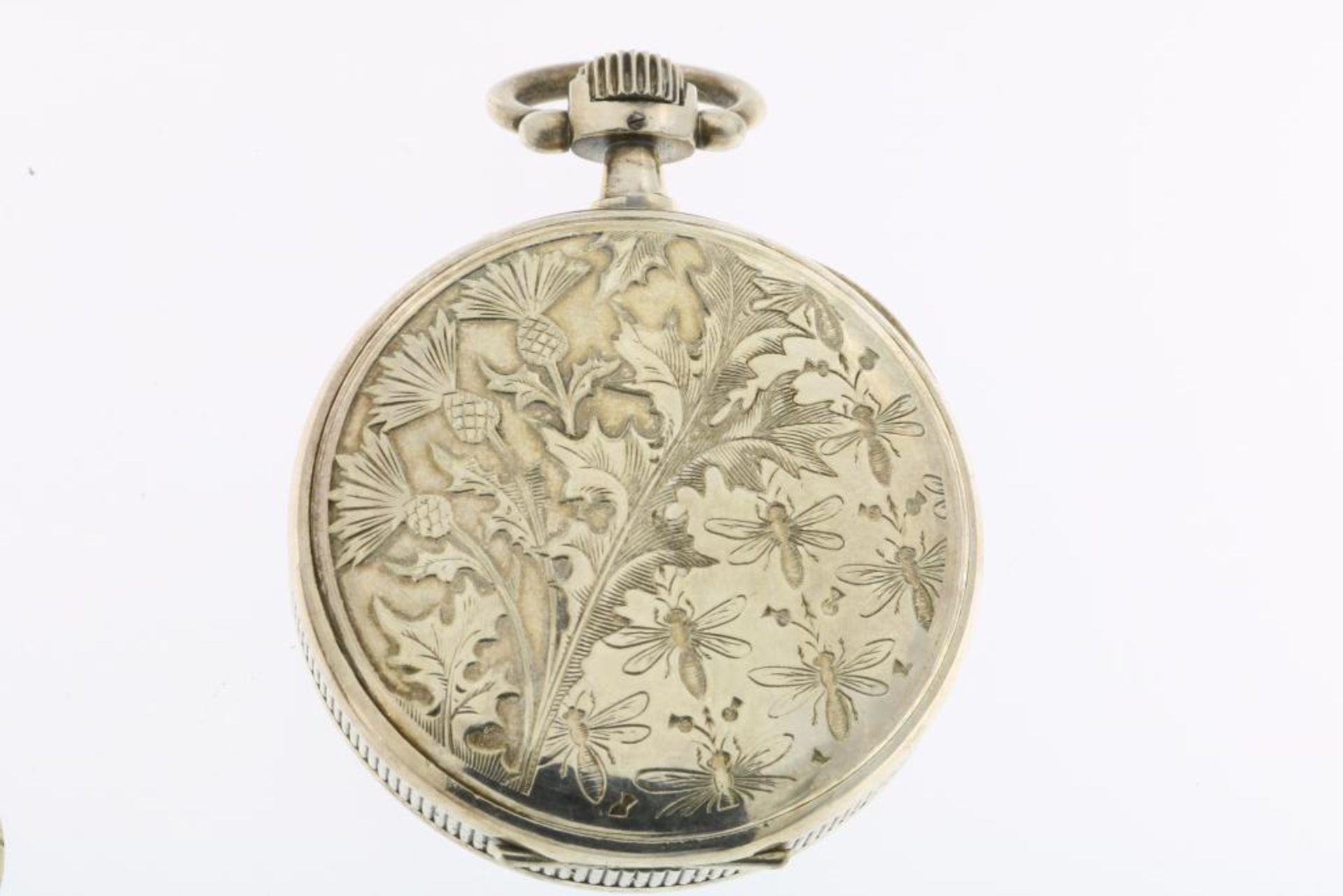 Een zilver en een verzilverd zakhorloge - Bild 6 aus 6