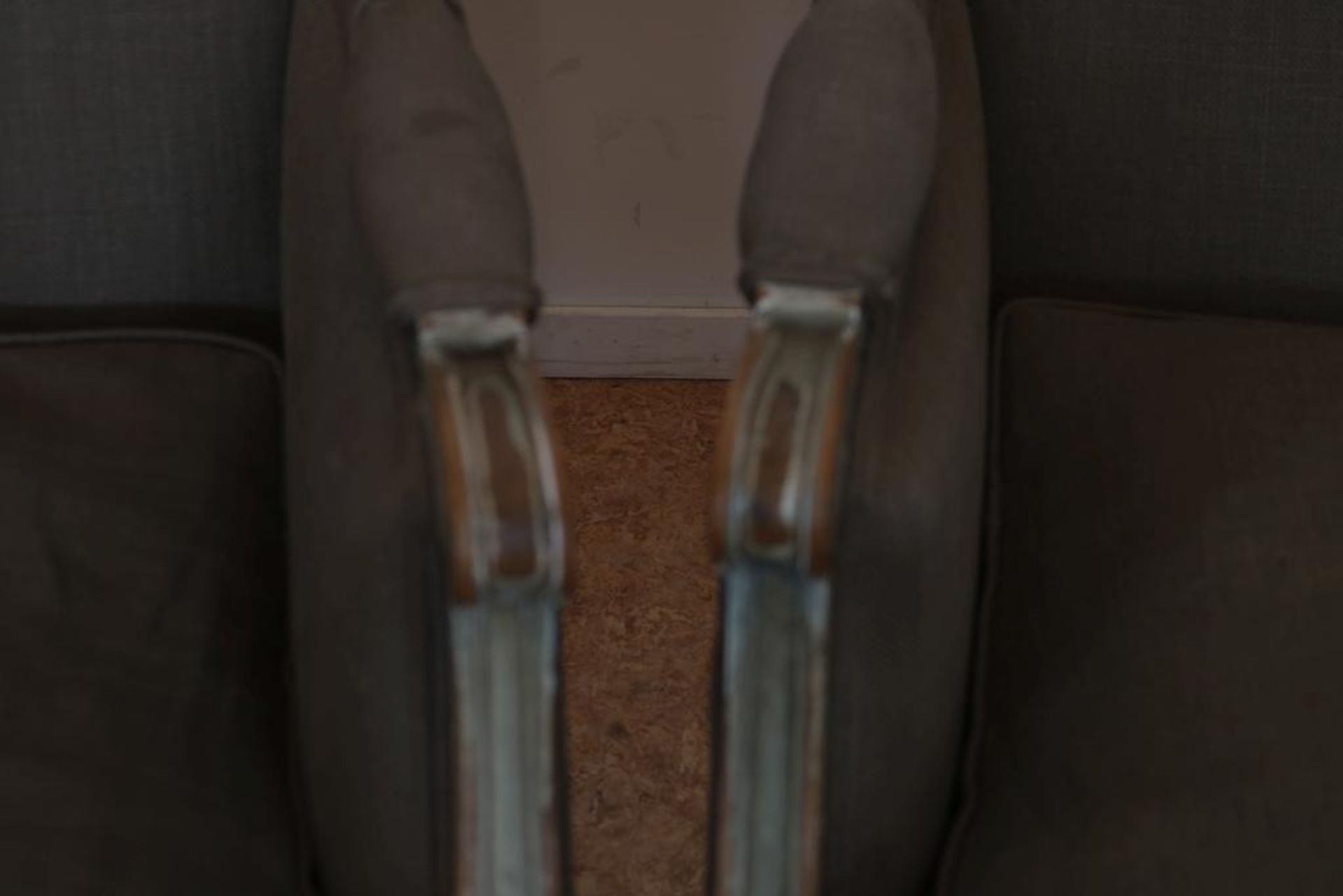 Stel Louis XVI fauteuils - Image 2 of 4