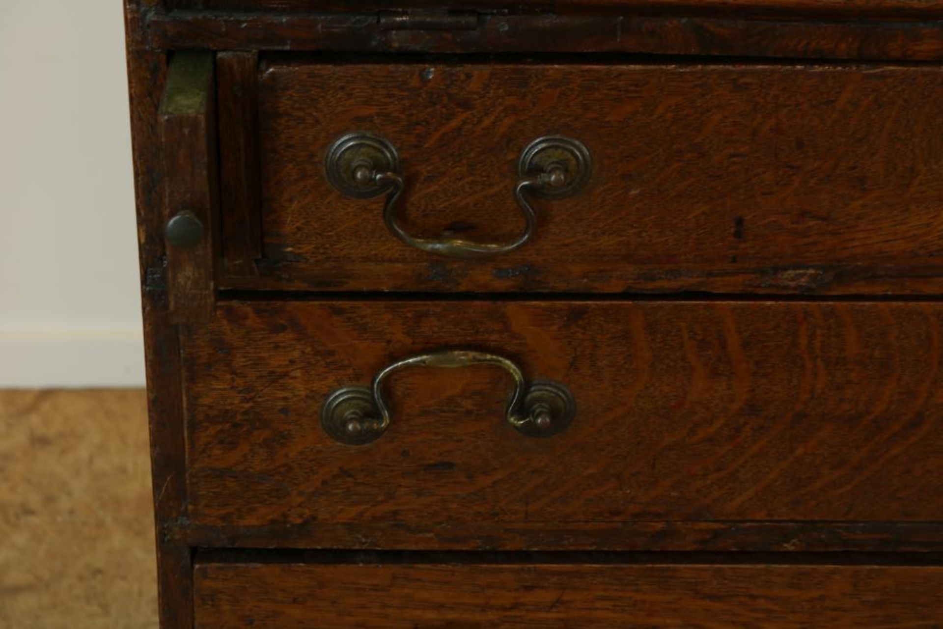 Eiken Louis XVI klepsecretaire - Image 4 of 5