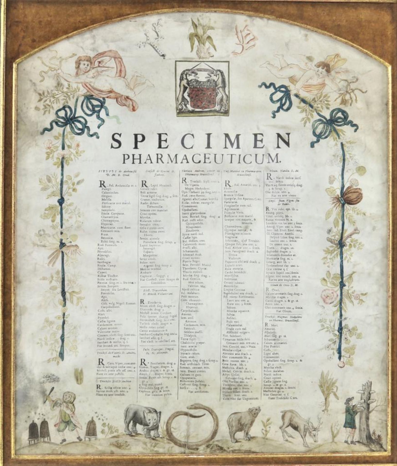 Specimen Pharmaceuticum, perkament