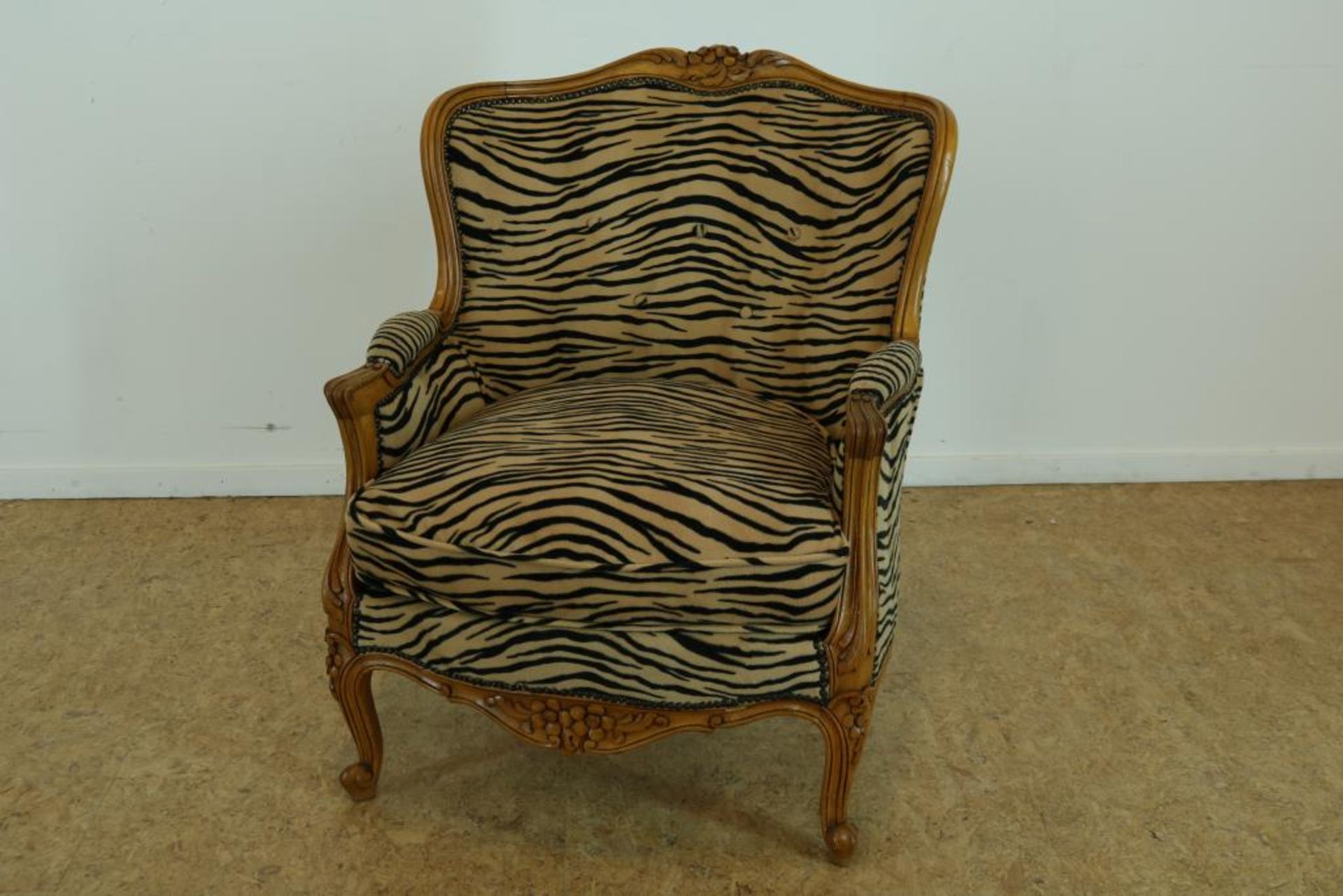 Noten Louis XV-stijl fauteuil