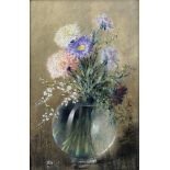 Bleys, bloemen in bolvaas, pastel