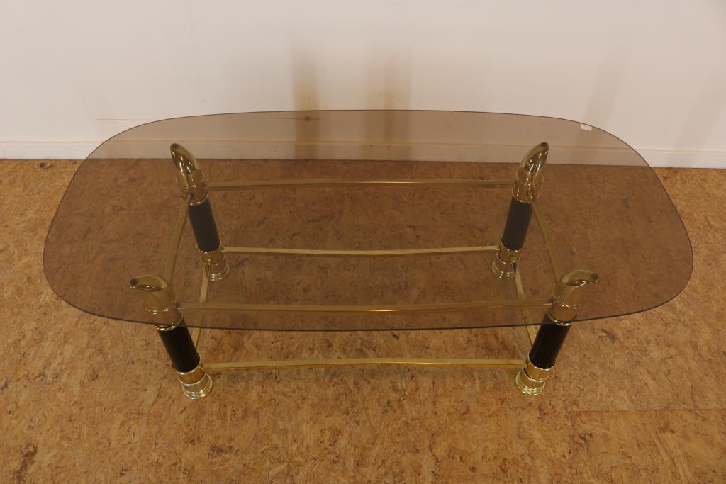 Tomasso salontafel met glasplaat - Image 3 of 3