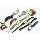 Lot horloges, wo 3 handopwinding onedel