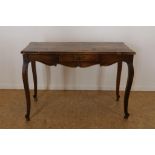 Eiken Louis XV-stijl bureau-plat