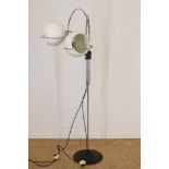 Vintage staande schemerlamp