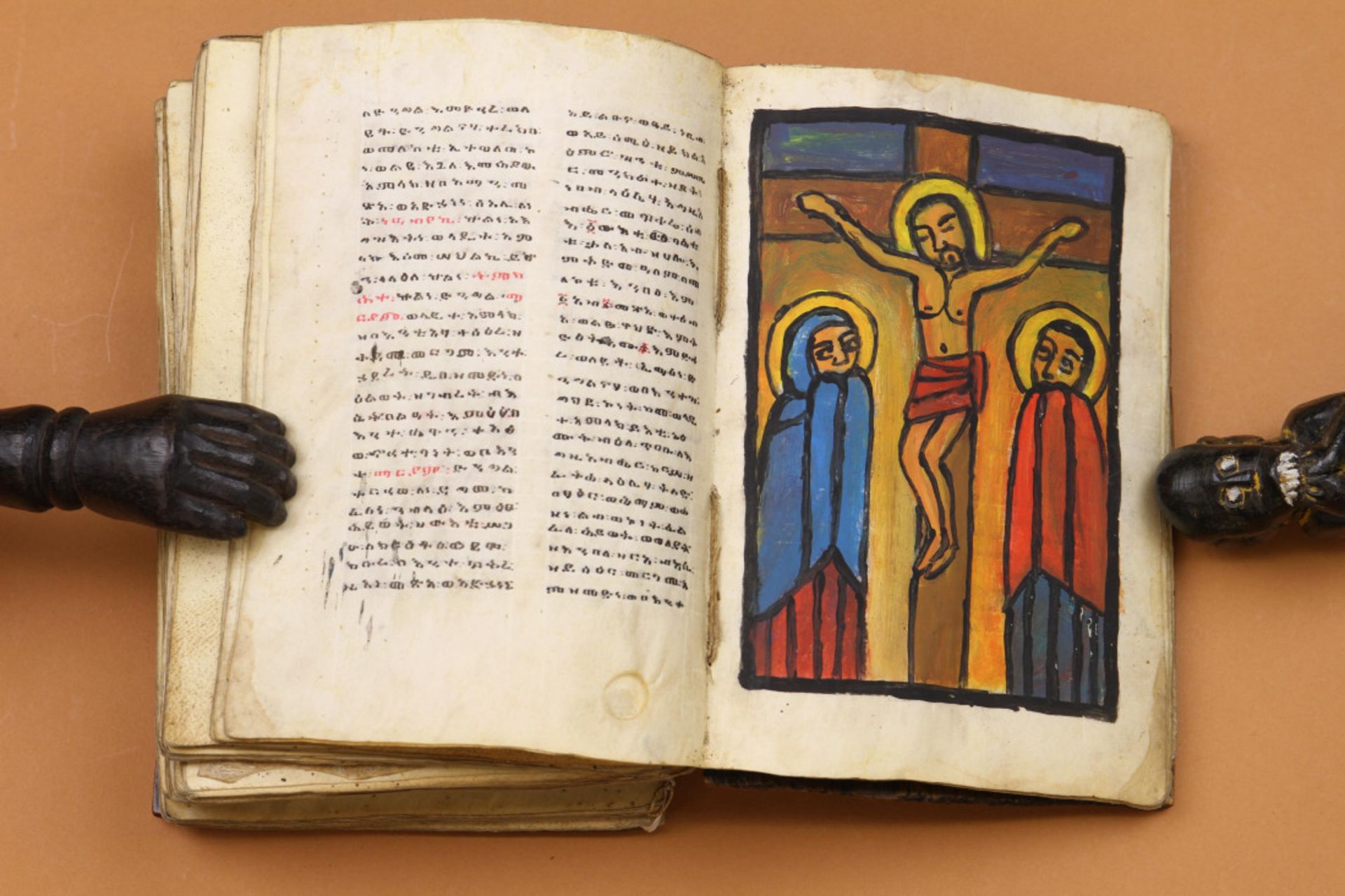 Ethiopia, Coptic percament bible, 19th - Image 8 of 8