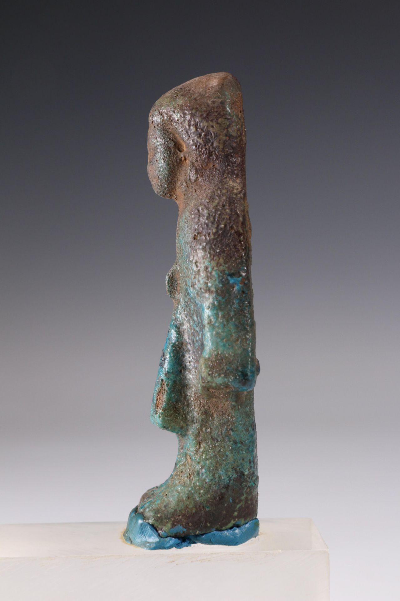 Egypt, faience guardian figure, Late New Kingdom, - Bild 11 aus 13