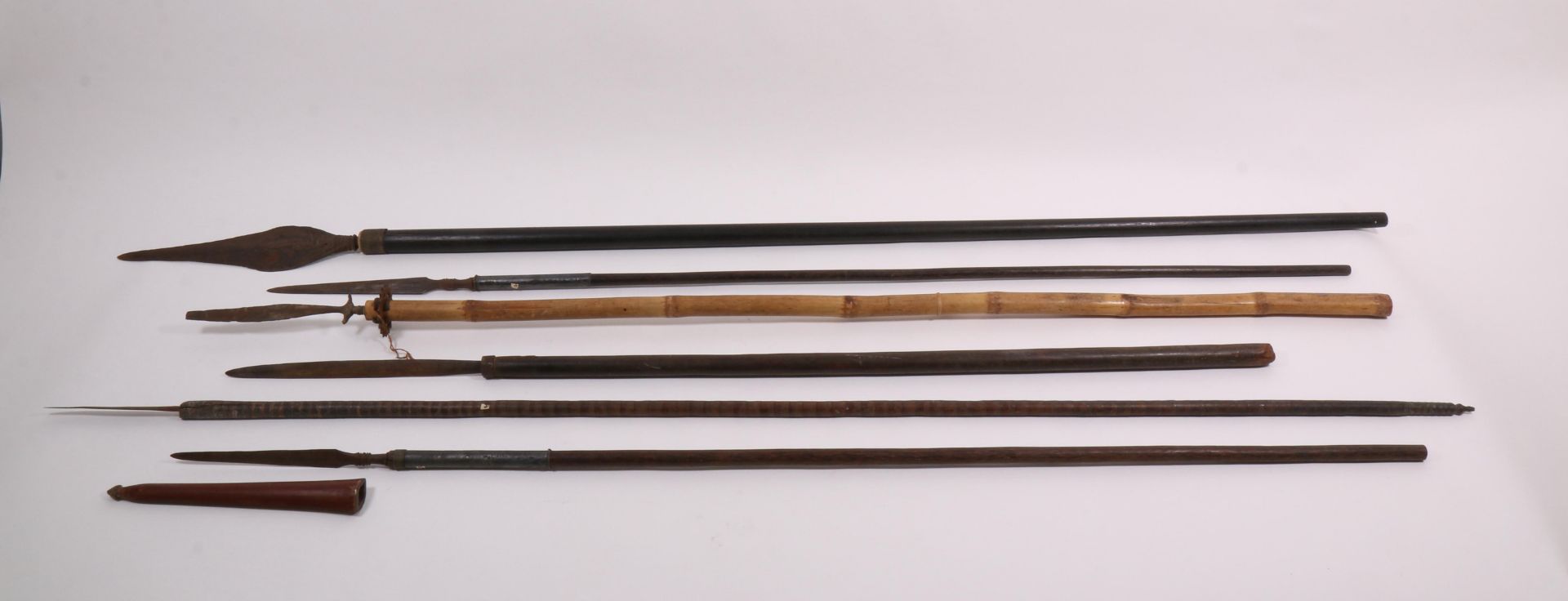A collection of Indonesian six spears. - Image 2 of 2