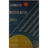 Beursaffiche, Schweitzer Muster Messe,