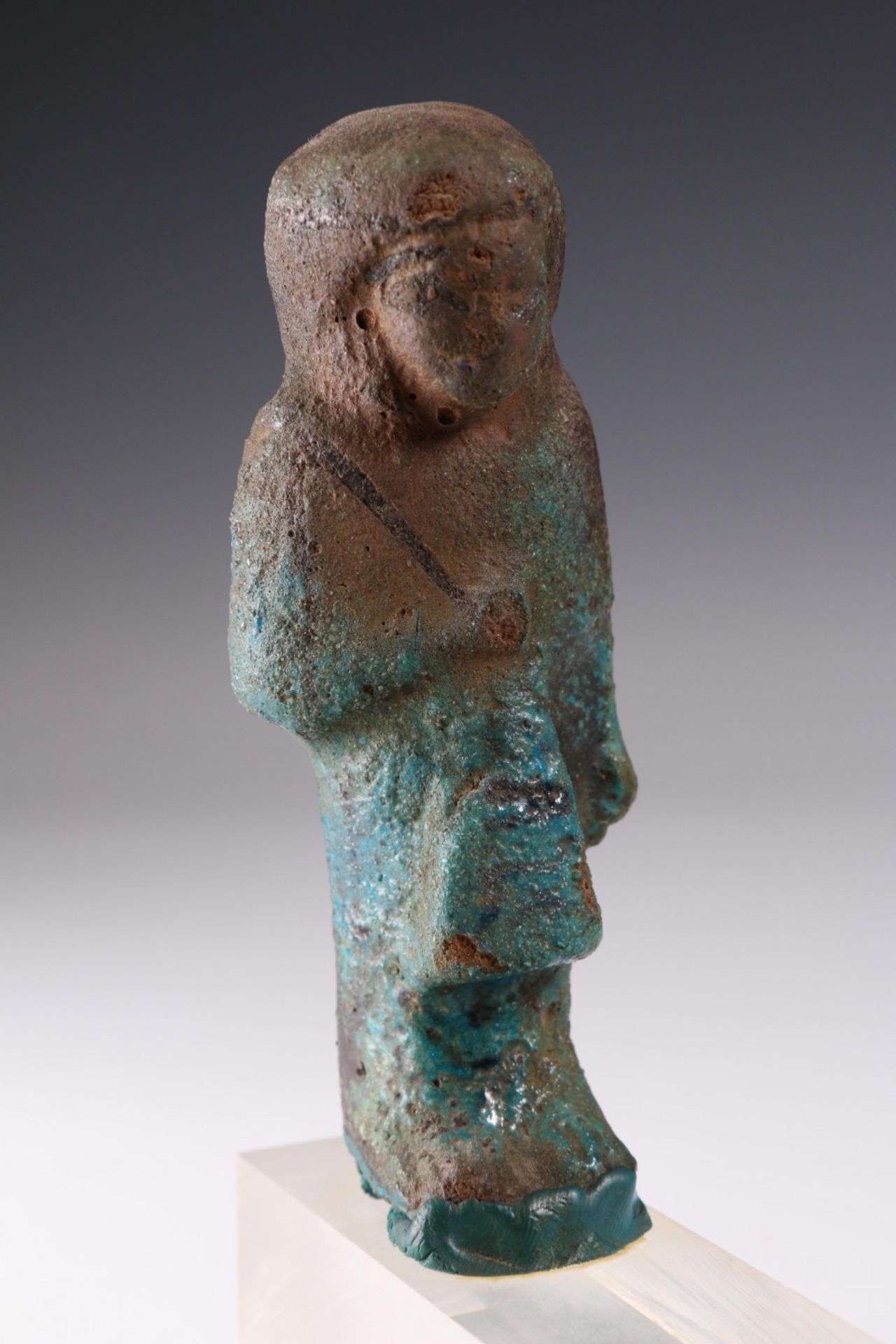 Egypt, faience guardian figure, Late New Kingdom, - Bild 5 aus 13