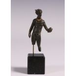 Roman bronze figure of Mercurius, 2nd-3rd century.