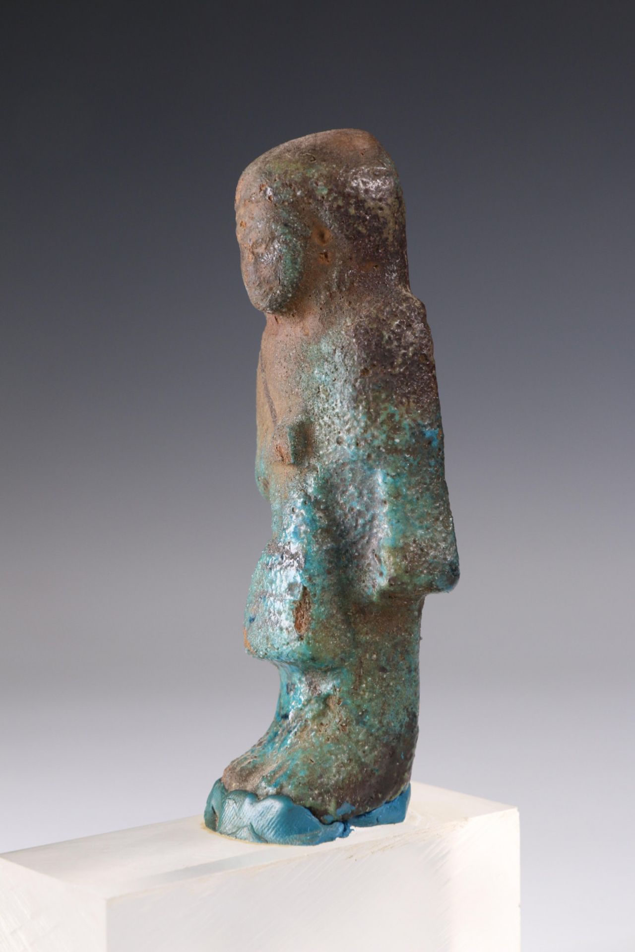 Egypt, faience guardian figure, Late New Kingdom, - Bild 9 aus 13