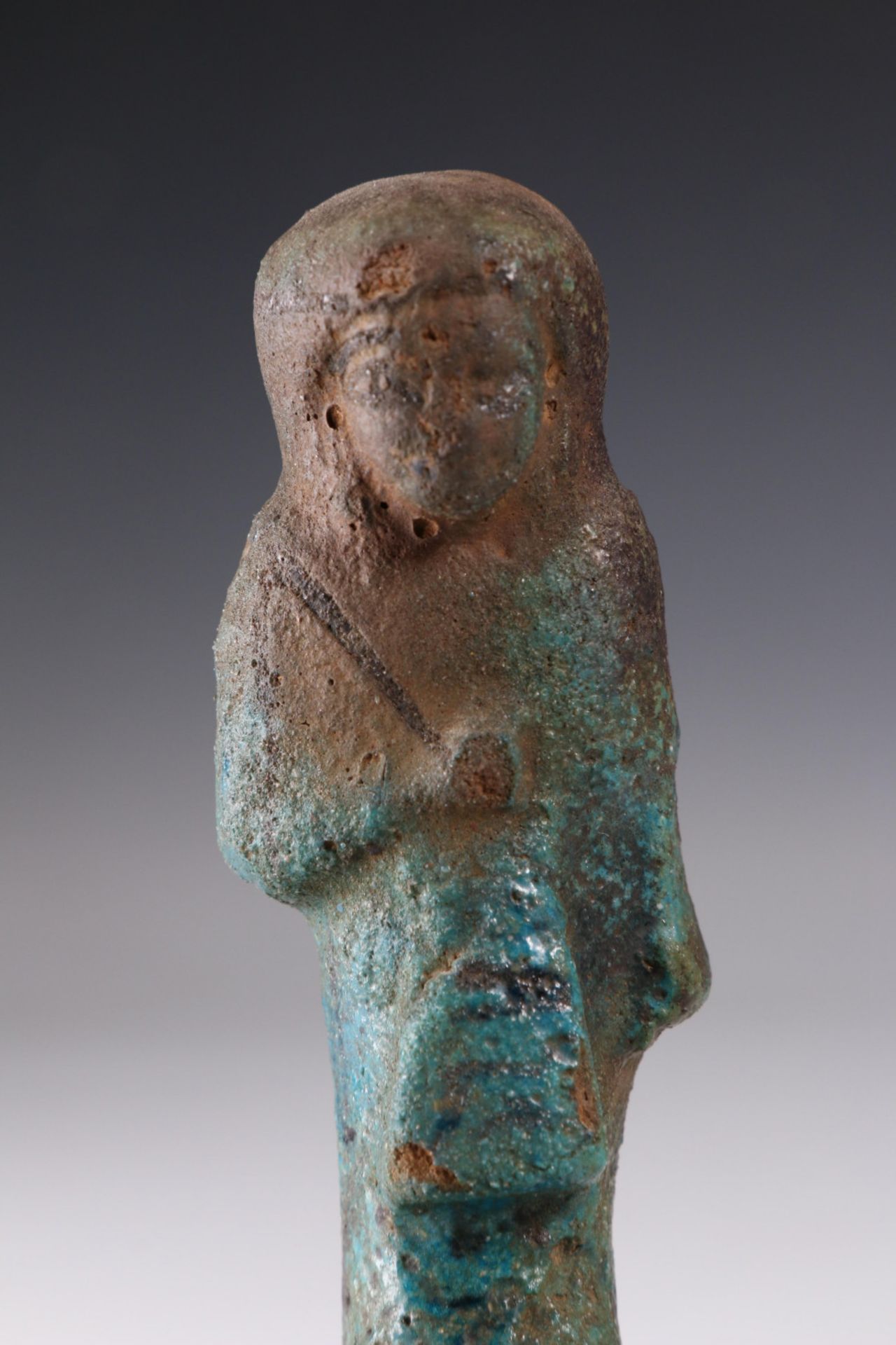 Egypt, faience guardian figure, Late New Kingdom, - Bild 13 aus 13