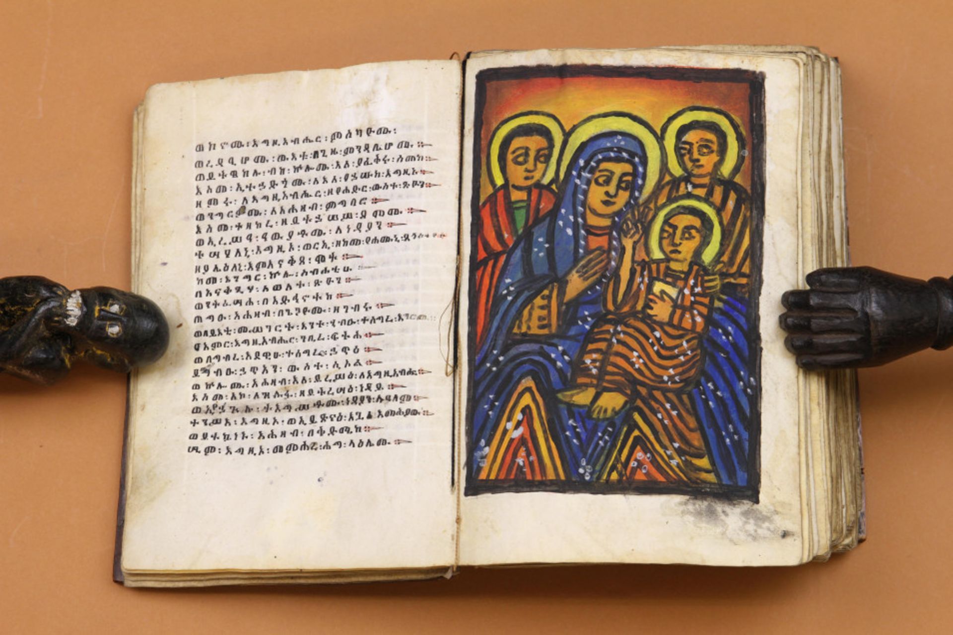 Ethiopia, Coptic percament bible, 19th - Image 7 of 8