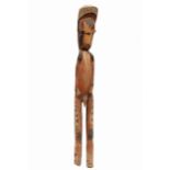 PNG, Abelam, standing male ancestor figure,