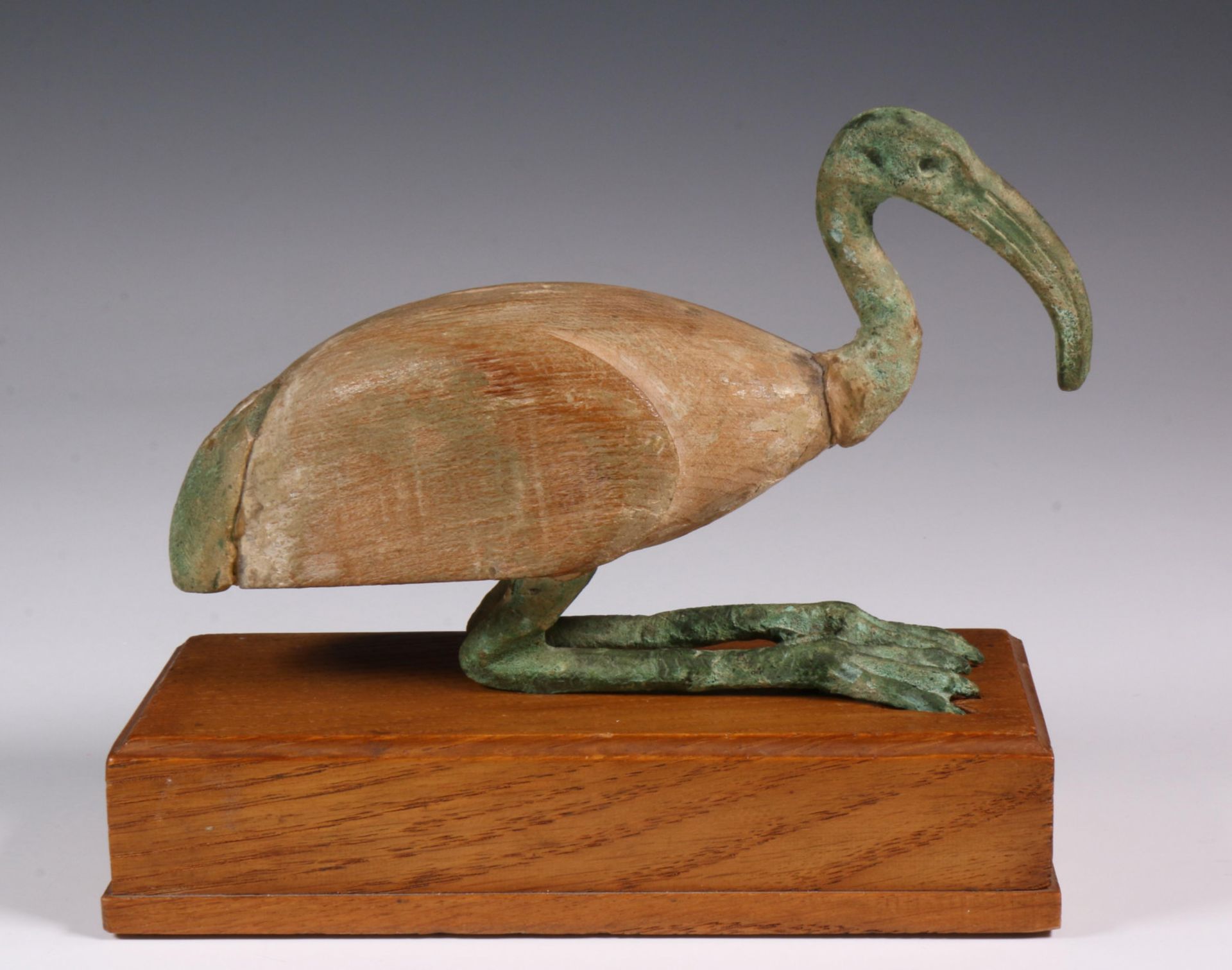 Egypt, sculpture of an Ibis, Ptolomeic period, - Image 7 of 9