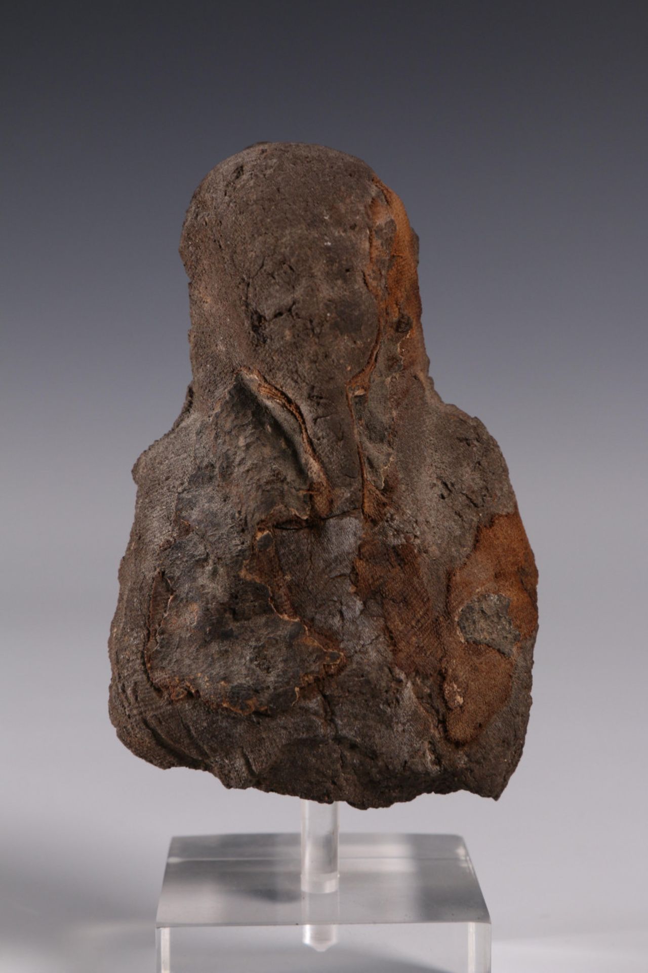 Egypt, earthenware mummified male God, 600 - 30 BC, Late Period,
