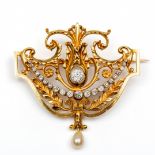 18krt. Gouden broche, Neo-Classisme,