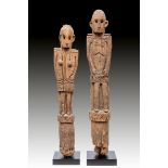 Timor Leste, a pair of ancestor figures,