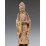 China, terracotta Guanyin, Qing-dynastie;