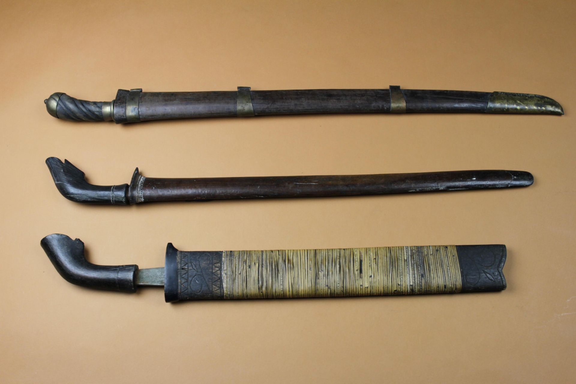 Indonesia, three different swords, - Image 2 of 8