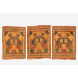 Sumatra, Lampung, a collection of three tampans, ca. 1930