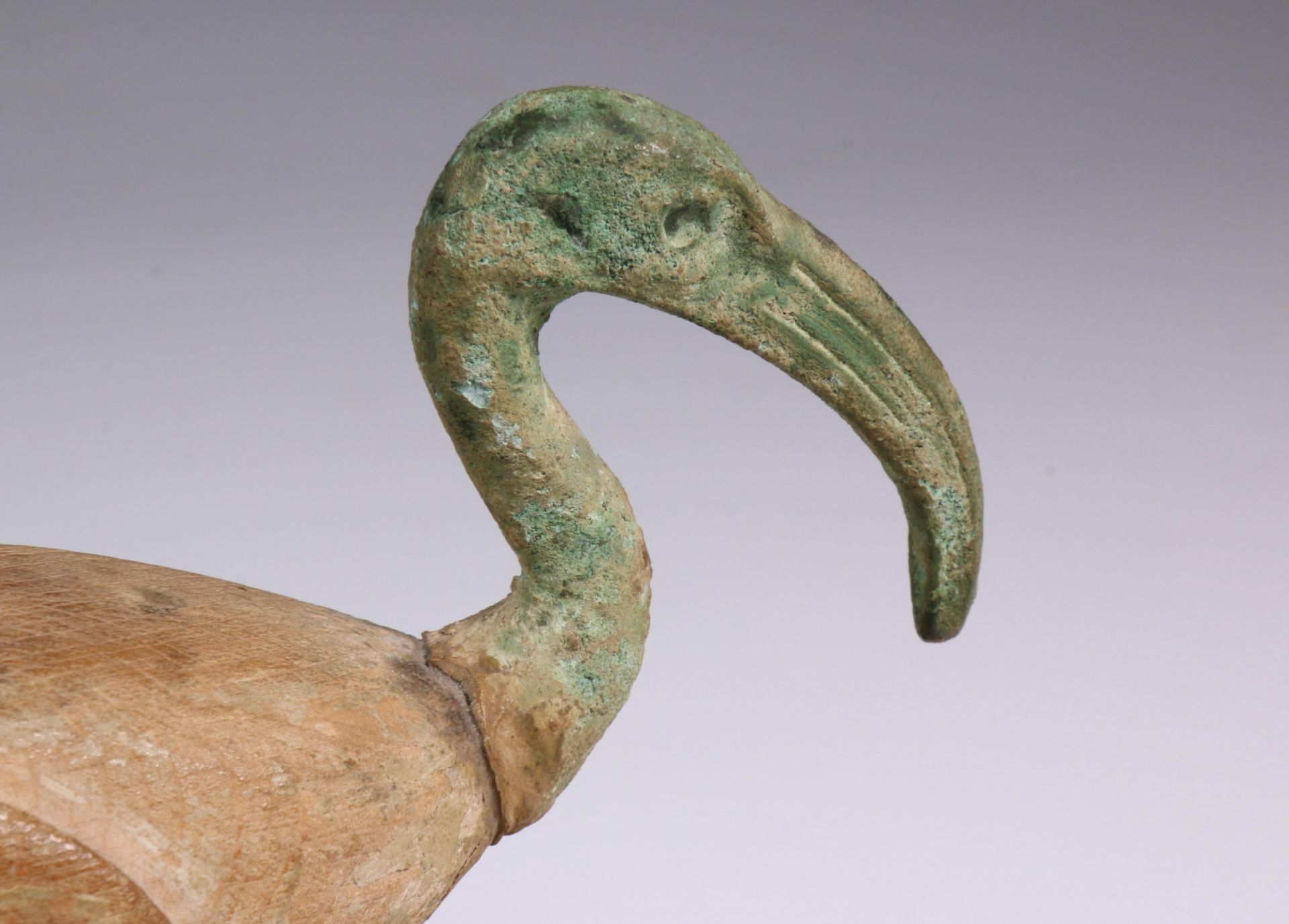 Egypt, sculpture of an Ibis, Ptolomeic period, - Image 8 of 9